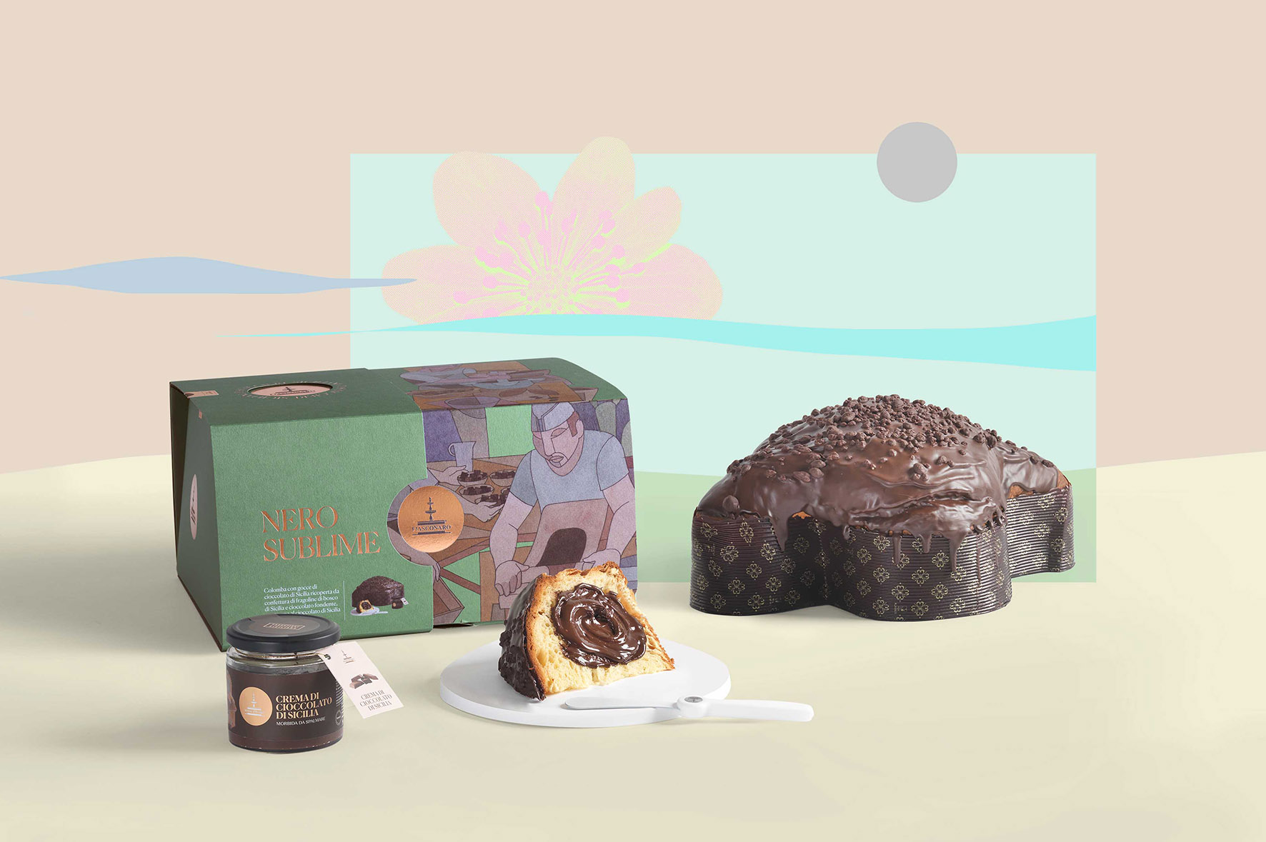 Colomba Nero Sublime - Fiasconaro | Pasticcieri Siciliani