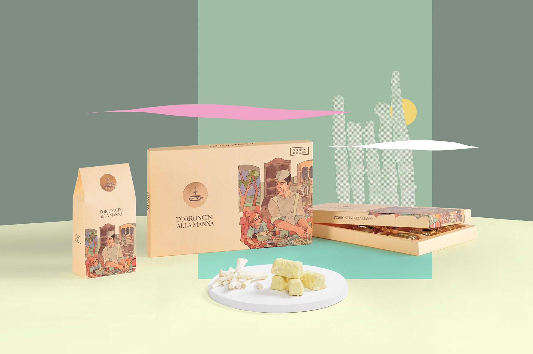 Torroncini alla Manna - Fiasconaro | Pasticcieri Siciliani