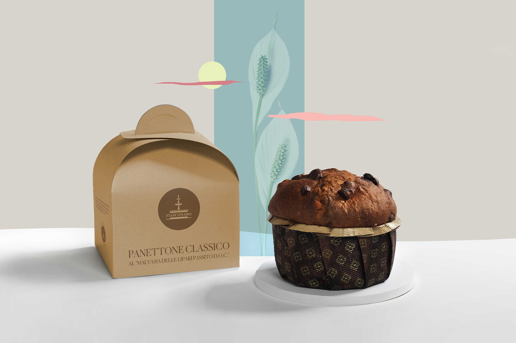 Panettone Classico al Malvasia delle Lipari - Fiasconaro | Pasticcieri Siciliani